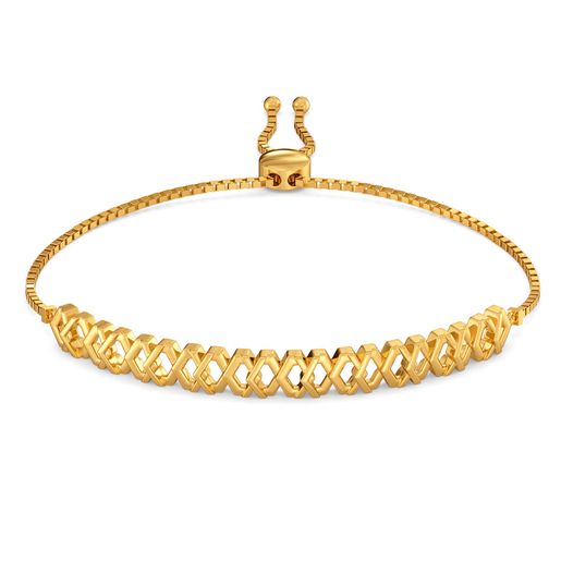 Rhomb Reform Gold Bracelets