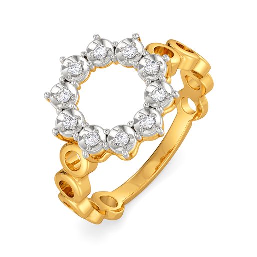 Classy Romance Diamond Rings