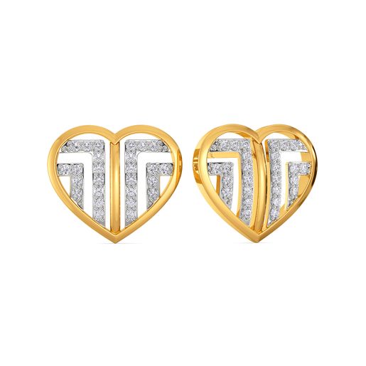 Eiffel Power Diamond Earrings