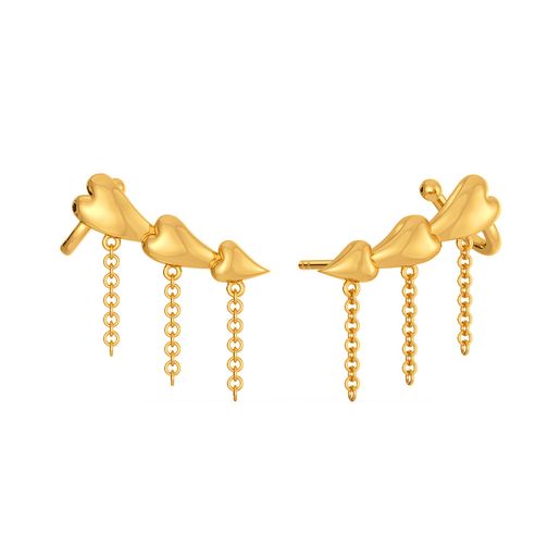 Love Potion Gold Earrings
