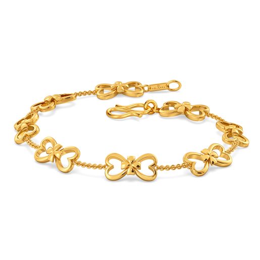 Love Blooms Gold Bracelets