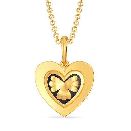 Shadow of the Heart Gold Pendants