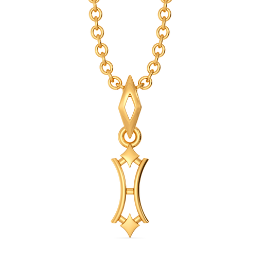 Cinched In Gold Pendants