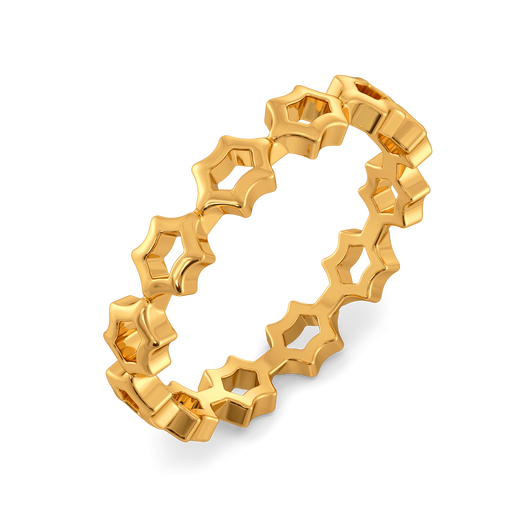 Add a Cinch Twist Gold Rings