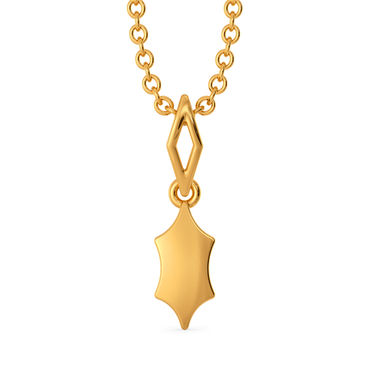 Add a Cinch Twist Gold Pendants