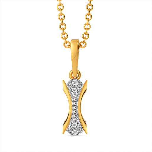Hello Cinch Diamond Pendants