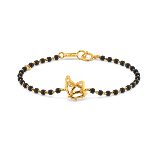 Butterfly Charm Gemstone Bracelets