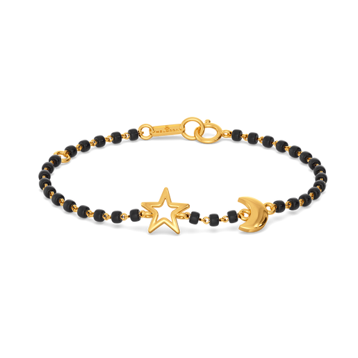Moon and Star Gemstone Bracelets