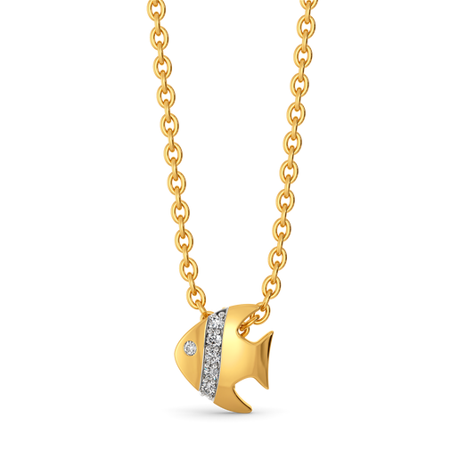 Magical Fish  Diamond Pendants