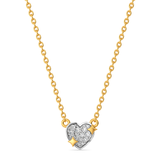 Happy Heart Diamond Necklaces