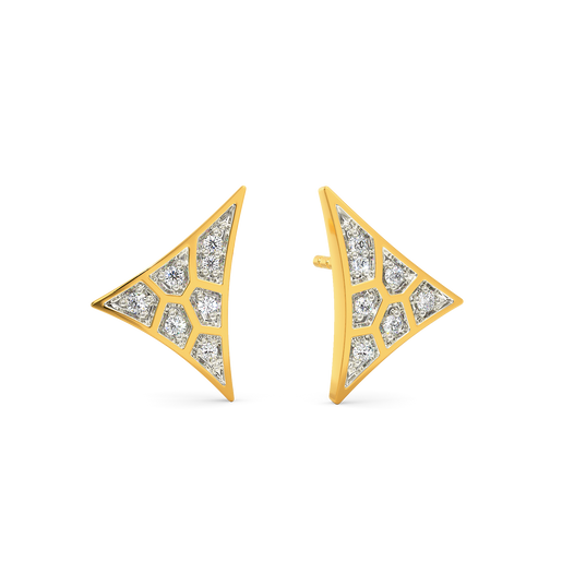 Hisss Charm Diamond Earrings