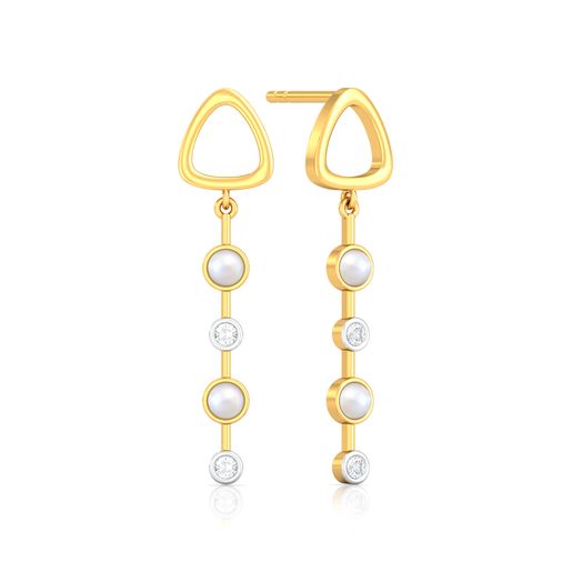 Style Drops Diamond Earrings
