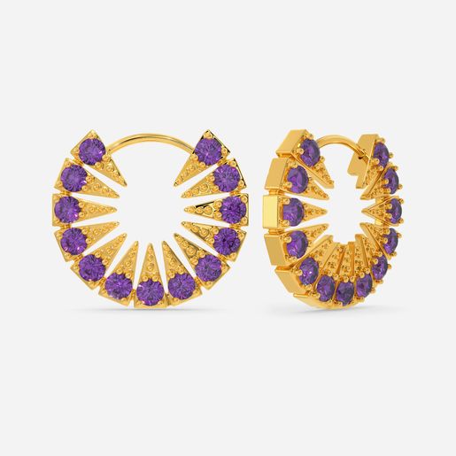 Glitz Gala Gemstone Earrings