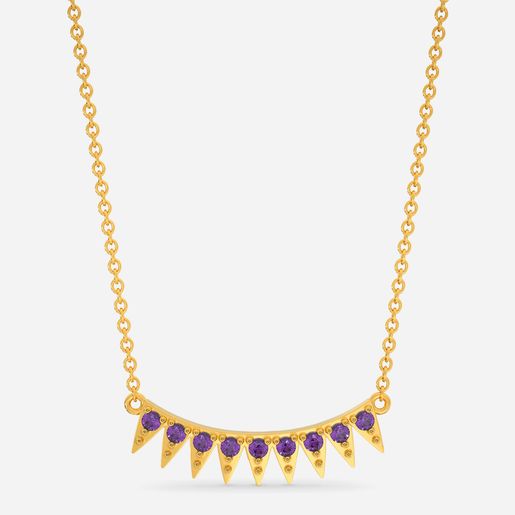 Shimmer Queen Gemstone Necklaces