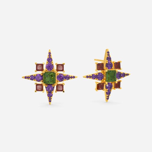 Glitterati Tribe Gemstone Earrings