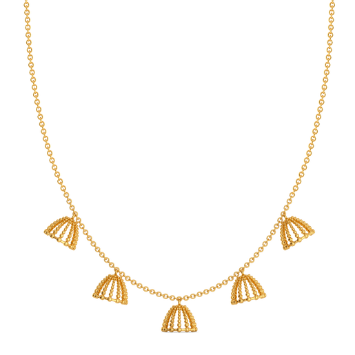 Hem Glam Gold Necklaces