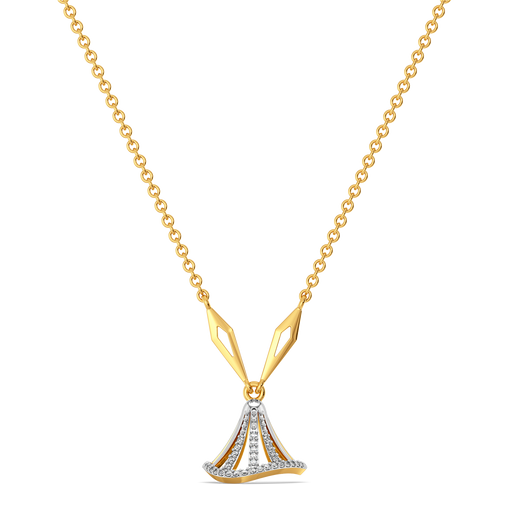 Playful Hems Diamond Necklaces