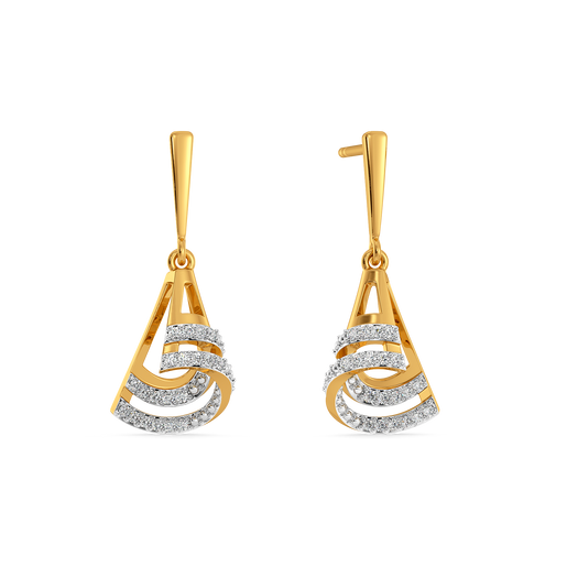 Hem Happened Diamond Earrings