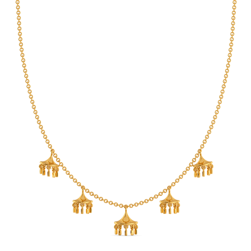 All About the Hem Gold Necklaces