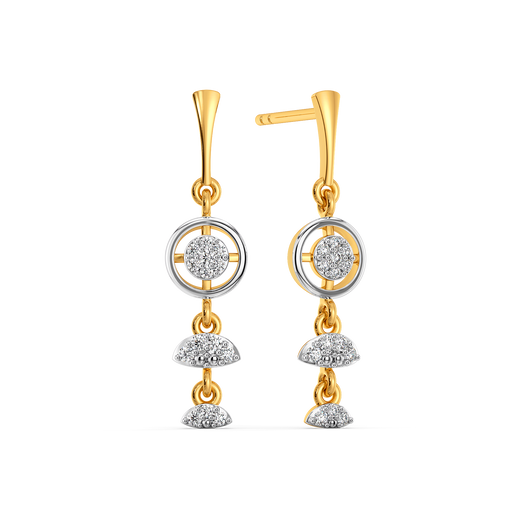 I Heart Hems Diamond Earrings