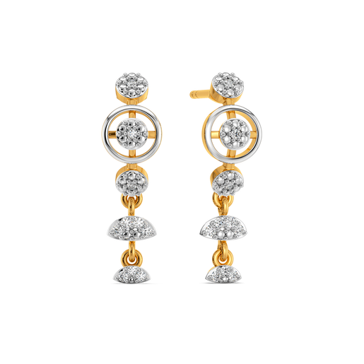I Heart Hems Diamond Earrings