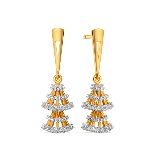 Hemlines Highlights Diamond Earrings