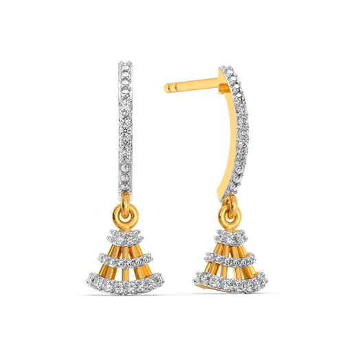 Hemlines Highlights Diamond Earrings