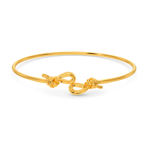 Top Knot Gold Bangles