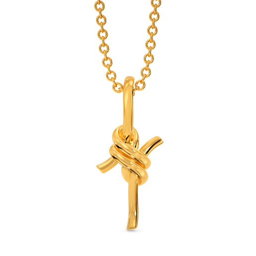 Knot So Basic Gold Pendants