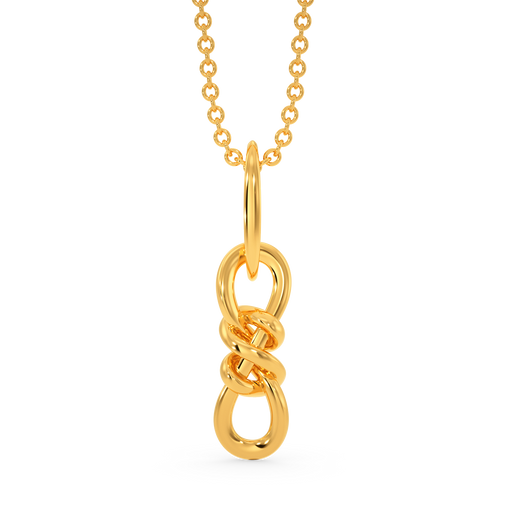 Timeless Knots Gold Pendants