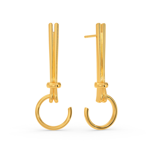 Knotting Hill Gold Earrings