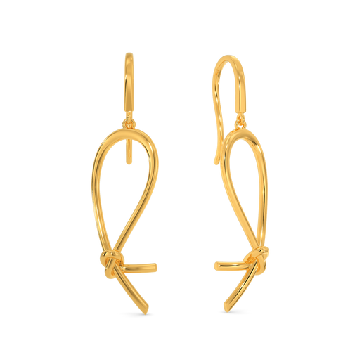 Knot Your Type Gold Earrings