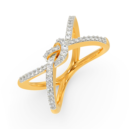 Knoted Diamond Rings