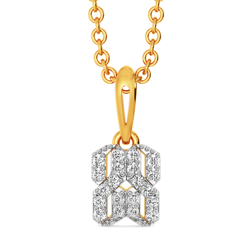 Woven Warmth Diamond Pendants