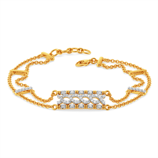 Classic Weave Diamond Bracelets