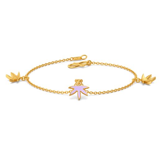 Lilac Licious Gold Bracelets