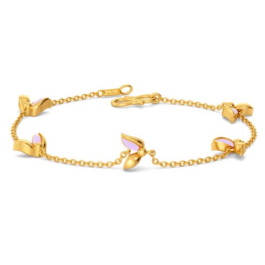 Lilac Takeover Gold Bracelets