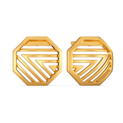 Parisian Parade Gold Earrings