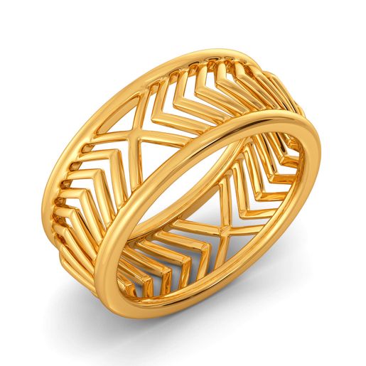 French Suave Gold Rings
