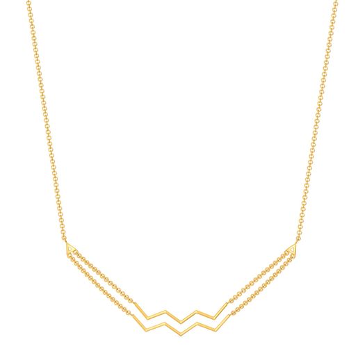 French Suave Gold Necklaces
