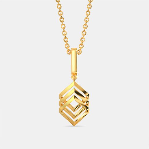 French Suave Gold Pendants