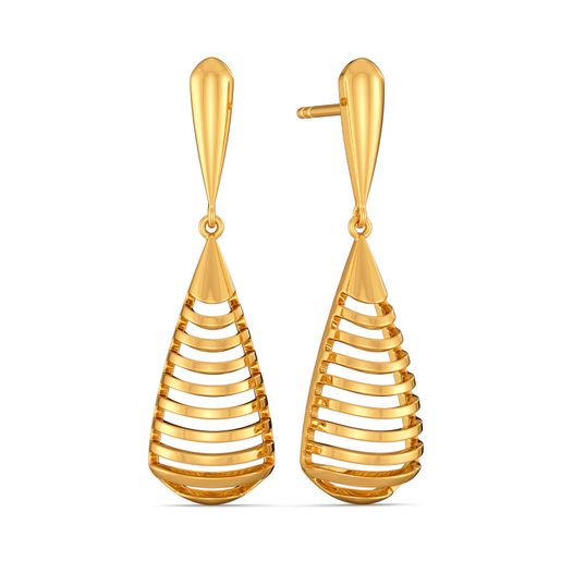 Parisian Passion Gold Earrings