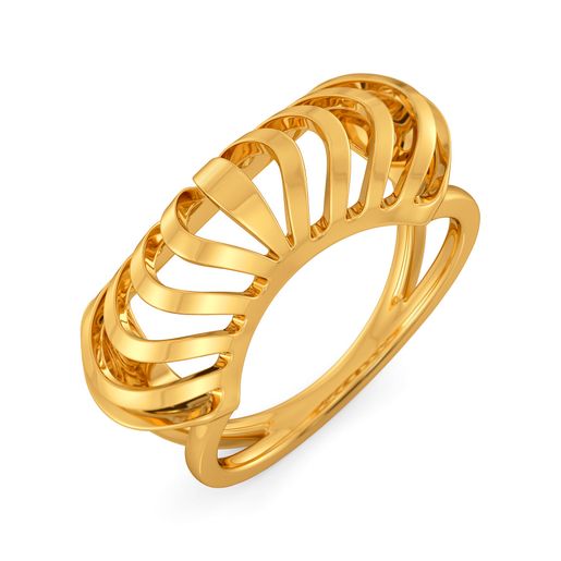 Parisian Passion Gold Rings