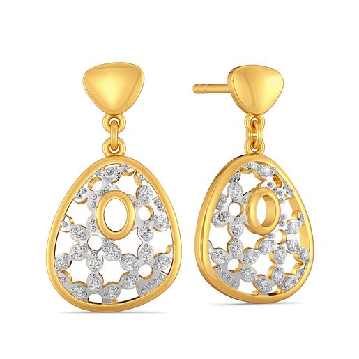 Lace Unlocked Diamond Earrings