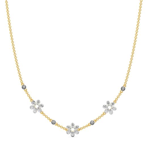 Fleur de Lace Diamond Necklaces