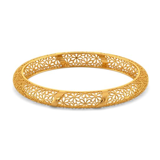 Edge of Lace Gold Bangles