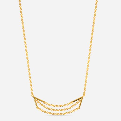 Fringe-It-Up Gold Necklaces