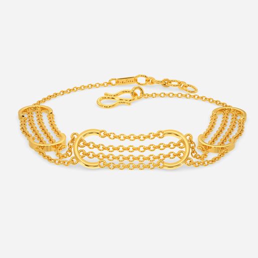 Summer Fling Fringe Gold Bracelets
