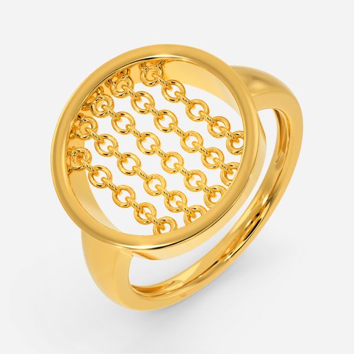 Thrill-O-Fringe Gold Rings