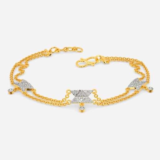 Sead Bead Fringe Diamond Bracelets